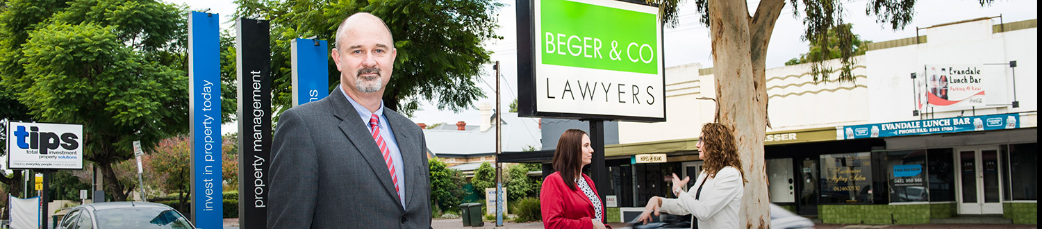 Adelaide Lawyers - Contact Beger & Co